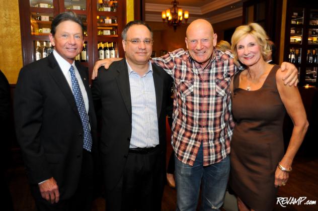 Trust for the National Mall Chairman Chip Akridge, Carmine's CEO Jeff Bank, Douglas Development CEO Douglas Jemal, and Sally Akridge.